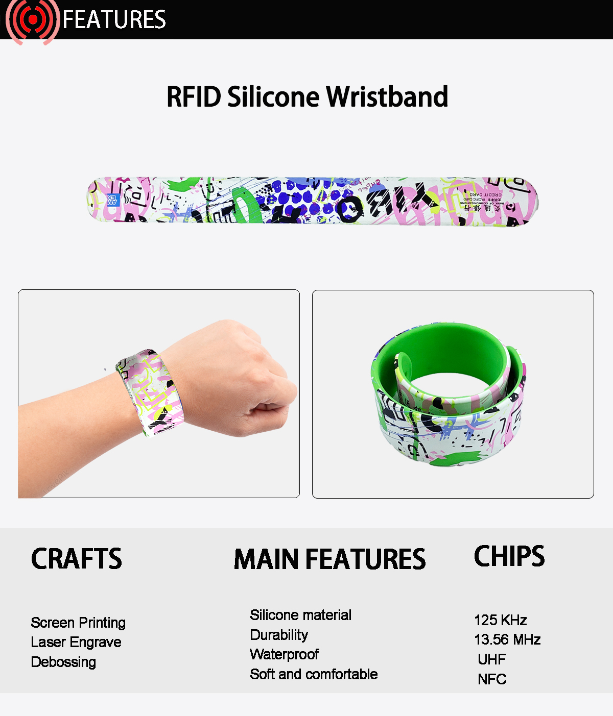 pulsera RFID