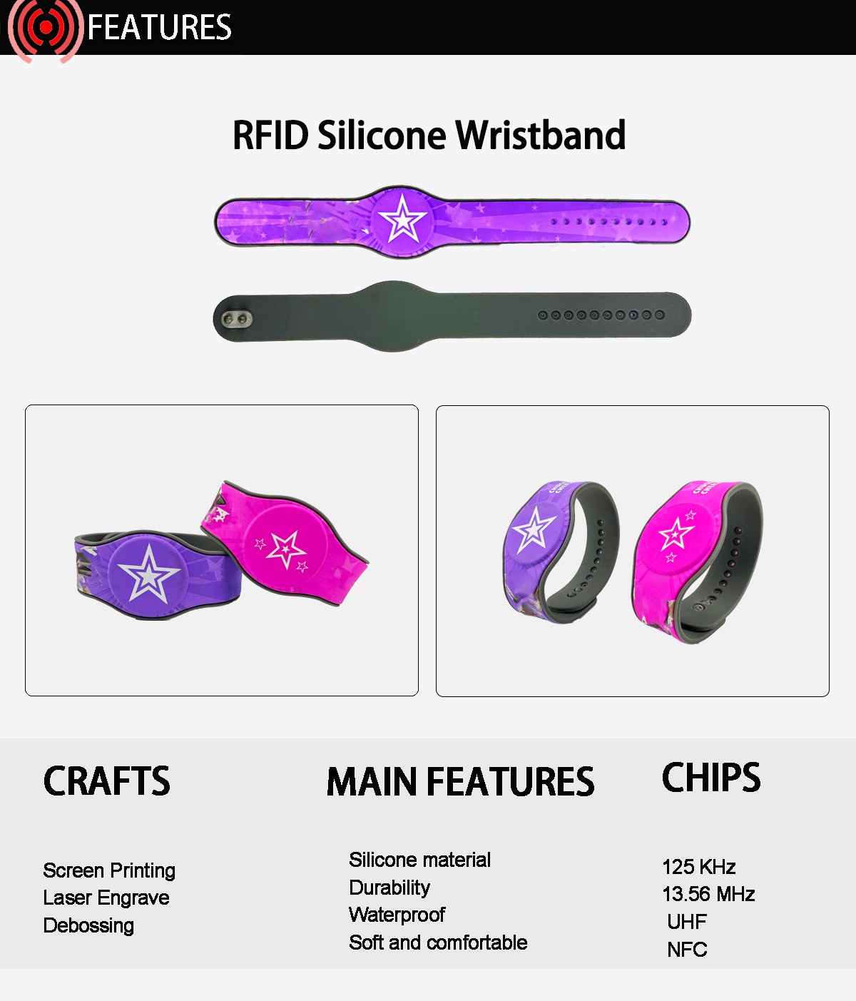 pulsera RFID