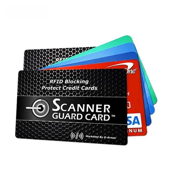RFID blocking card,RFID jamming card,RFID cards for credit cards protection